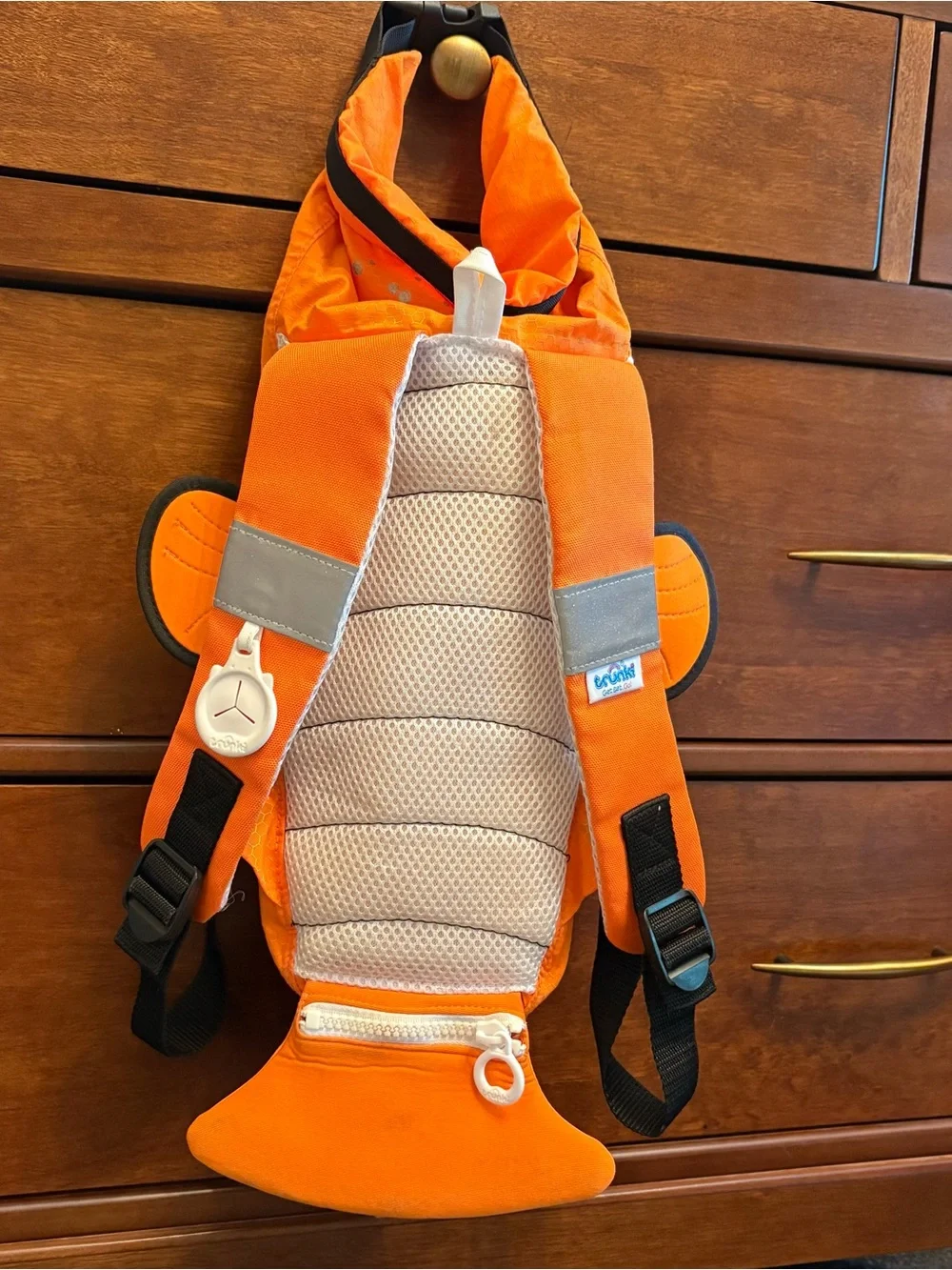 Swim Lesson Backpack Trunki PaddlePak in Chuckles the Clown Fish Small